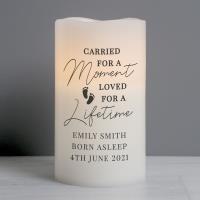 Personalised Carried For A Moment LED Candle Extra Image 2 Preview
